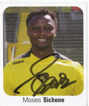 Moses Sichone  Alemania Aachen  2006/2007  Panini Bundesliga Sticker original signiert 