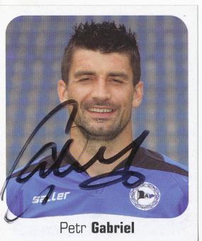 Petr Gabriel  Arminia Bielefeld  2006/2007  Panini Bundesliga Sticker original signiert 