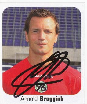 Arnold Bruggink  Hannover 96   2006/2007  Panini Bundesliga Sticker original signiert 