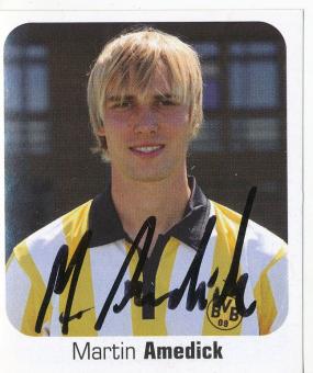 Martin Amedick  Borussia Dortmund   2006/2007  Panini Bundesliga Sticker original signiert 
