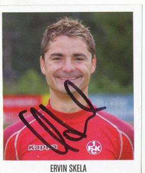 Ervin Skela  FC Kaiserslautern  2005/2006  Panini Bundesliga Sticker original signiert 