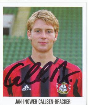 Jan Ingwer Callsen Bracker  Bayer 04 Leverkusen  2005/2006  Panini Bundesliga Sticker original signiert 
