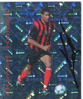 Oumar Konde  SC Freiburg   2002  Panini Bundesliga Sticker original signiert 