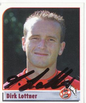 Dirk Lottner  FC Köln   2002  Panini Bundesliga Sticker original signiert 