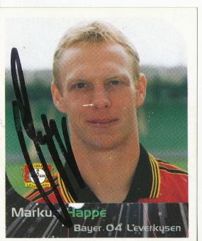 Markus Happe  Bayer 04 Leverkusen   2000  Panini Bundesliga Sticker original signiert 