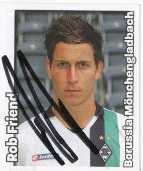 Rob Friend  Borussia Mönchengladbach  2008/2009  Panini Bundesliga Sticker original signiert 