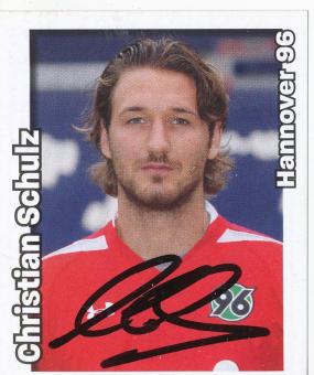 Christian Schulz  Hannover 96    2008/2009  Panini Bundesliga Sticker original signiert 