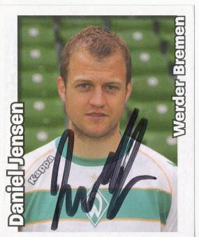 Daniel Jensen    SV Werder Bremen    2008/2009  Panini Bundesliga Sticker original signiert 