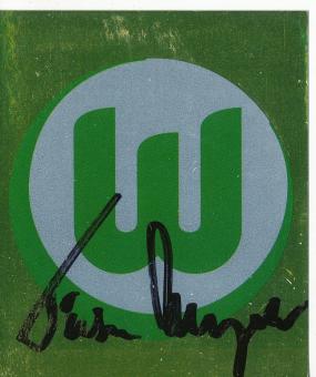Felix Magath  VFL Wolfsburg   2008/2009  Panini Bundesliga Sticker original signiert 