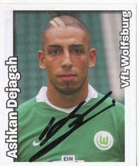 Ashkan Dejagah  VFL Wolfsburg   2008/2009  Panini Bundesliga Sticker original signiert 