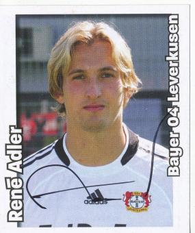 Rene Adler  Bayer 04 Leverkusn   2008/2009  Panini Bundesliga Sticker original signiert 