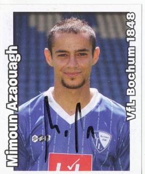 Mimoum Azaouagh  VFL Bochum   2008/2009  Panini Bundesliga Sticker original signiert 