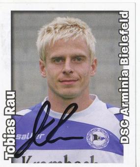 Tobias Rau  Arminia Bielefeld   2008/2009  Panini Bundesliga Sticker original signiert 
