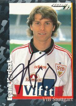 Frank Verlaat  VFB Stuttgart  1997  Panini Bundesliga Sticker original signiert 