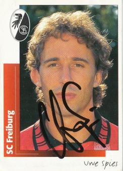 Uwe Spies  SC Freiburg  1996  Panini Bundesliga Sticker original signiert 