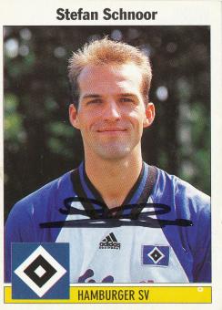 Stefan Schnoor   Hamburger SV  1995  Panini Bundesliga Sticker original signiert 