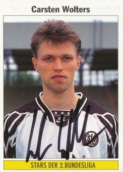 Carsten Wolters  SG Wattenscheid 09  1995  Panini Bundesliga Sticker original signiert 