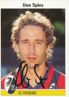 Uwe Spies  SC Freiburg  1995  Panini Bundesliga Sticker original signiert 