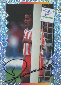 ?  PSV Eindhoven  1995  Panini CL  Sticker original signiert 