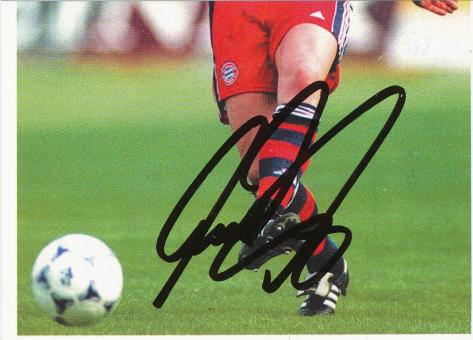 Michael Tarnat  FC Bayern München  2000/2001  Panini Bundesliga Sticker original signiert 