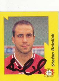 Stefan Beinlich  Bayer 04 Leverkusen  Panini Bundesliga Sticker original signiert 