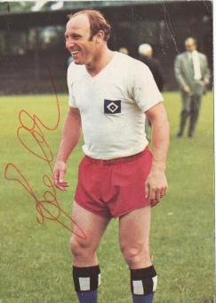 Uwe Seeler  Hamburger SV  1969/1970  Bergmann Sammelbild original signiert 