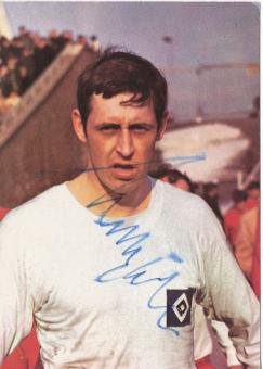 Jürgen Kurbjuhn † 2014 Hamburger SV  1969/1970  Bergmann Sammelbild original signiert 