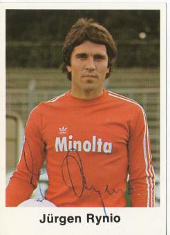 Jürgen Rynio  FC St.Pauli  1977/78  Bergmann Sammelbild original signiert 