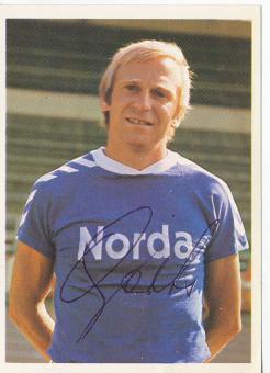 Werner Görts  SV werder Bremen  1977/78  Bergmann Sammelbild original signiert 