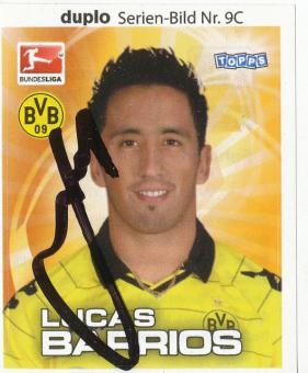 Lucas Barrios  Borussia Dortmund Duplo Sticker original signiert 
