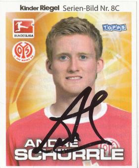 Andre Schürrle  FSV Mainz 05  Duplo Sticker original signiert 