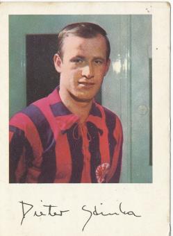Dieter Stinka  Eintracht Frankfurt  1963/64  Sammelbild Druck signiert 