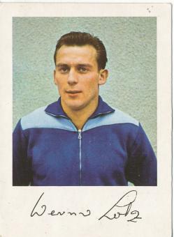 Werner Lotz  Meindricher SV  1963/64  Sammelbild Druck signiert 