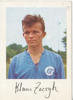 Klaus Zaczyk  Karlsruher SC  1963/64  Sammelbild Druck signiert 
