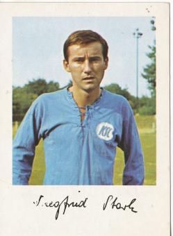 Siegfried Stark  Karlsruher SC  1963/64  Sammelbild Druck signiert 