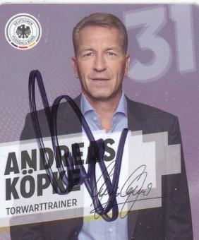 Andreas Köpke  DFB  WM 2014  Sammelbild original signiert 