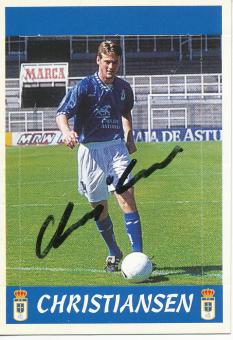 Thomas Christiansen  Real Oviedo  Panini Card original signiert 