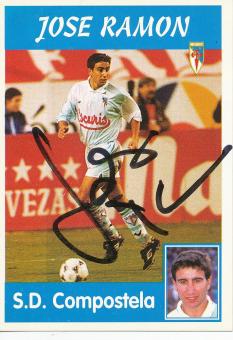 Jose Ramon  SD Compostela  1997/1998  Panini Card original signiert 