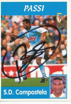 Frank Passi  SD Compostela  1997/1998  Panini Card original signiert 