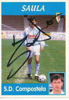 Goran Saula  SD Compostela  1997/1998  Panini Card original signiert 