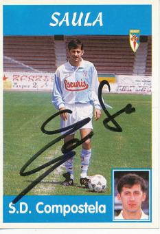 Goran Saula  SD Compostela  1997/1998  Panini Card original signiert 