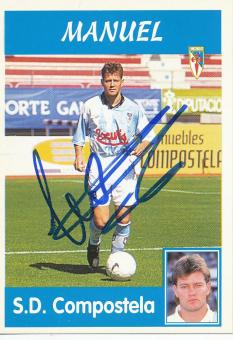 Alfredo Manuel  SD Compostela  1997/1998  Panini Card original signiert 