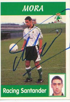 Miguel Mora  Racing Santader  1997/1998  Panini Card original signiert 