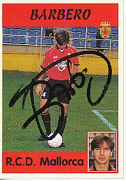 Juan Manuel Barbero  RCD Mallorca  1997/1998  Panini Card original signiert 