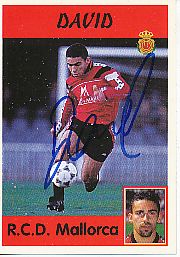 David Castedo  RCD Mallorca  1997/1998  Panini Card original signiert 