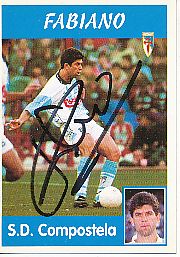 Fabiano Soares  S.D.Compostela  1997/1998  Panini Card original signiert 