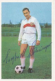 Siegfried Böhringer   1965/1966  VFB Stuttgart  Bergmann Sammelbild original signiert 