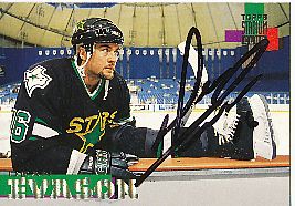 Dean Evason  Dallas Stars  Eishockey Card original signiert 