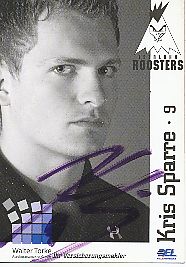 Kris Sparre  Iserlohn Roosters  2009/2010  Eishockey Card original signiert 