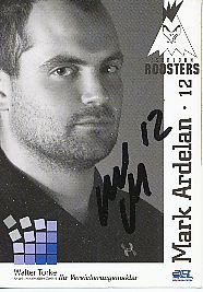 Mark Ardelan  Iserlohn Roosters  2009/2010  Eishockey Card original signiert 